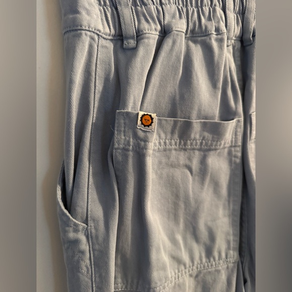 Big Bud Press periwinkle short sleeve Jumpsuit (petite) - Picture 7 of 7